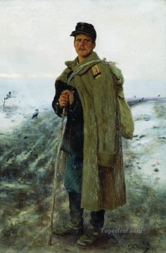 guerra Obras - su tierra natal el héroe de la última guerra 1878 Ilya Repin